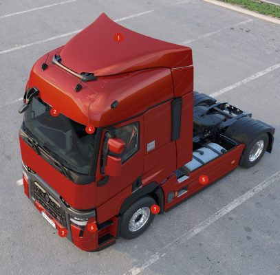 Renault Trucks Aerodynamic Design